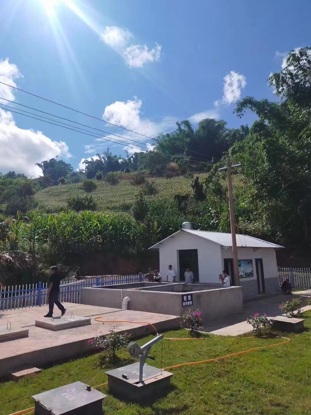 云南永德县美丽乡村污水处理设备